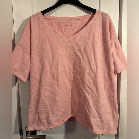 Talbots Tops - Talbots 100% Cotton Short Sleeve Tee. 3X. Has a little sparkle in the knit.